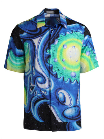 Chemise Dior and Kenny Scharf
