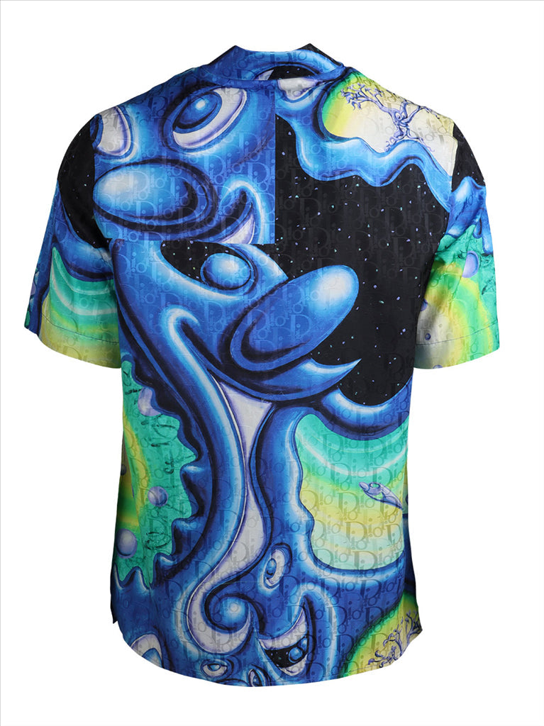 Chemise Dior and Kenny Scharf