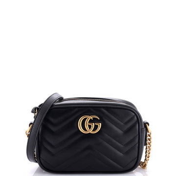 VS Marmont Shoulder Bag Matelasse Leather Mini