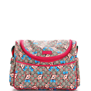 Diaper Bag Printed VS Coated Canvas