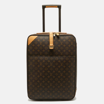 Monogram Canvas Business Pegase Legere 55 Luggage