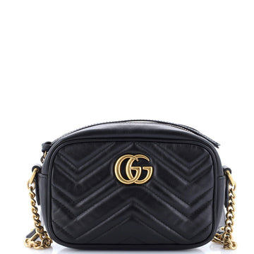 VS Marmont Shoulder Bag Matelasse Leather Mini