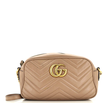 VS Marmont Shoulder Bag Matelasse Leather Small