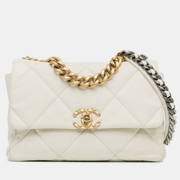 Large Lambskin 19 Flap