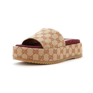 Women's Angelina Platform Slide Sandals VS Canvas