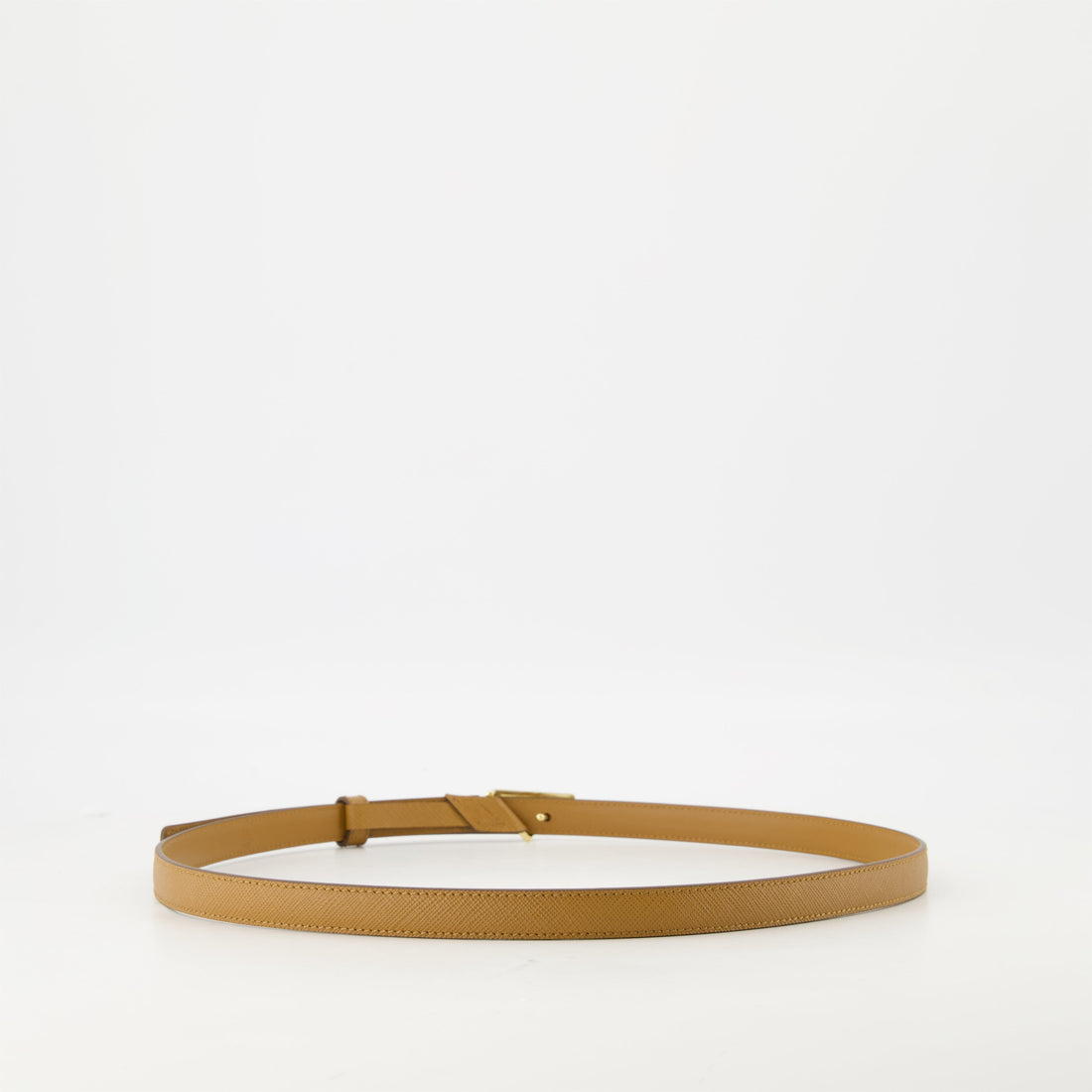 Ceinture fine Saffiano