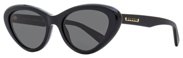 Gucci Women's Cat Eye Sunglasses VS1170S 001 Black 54mm