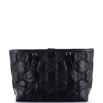 Ophidia Open Tote VS Matelasse Leather Medium