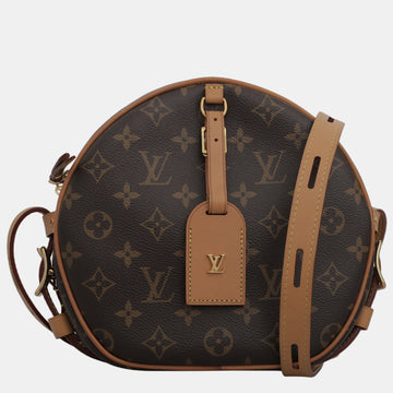 Brown Monogram Boite Chapeau Souple MM Bag