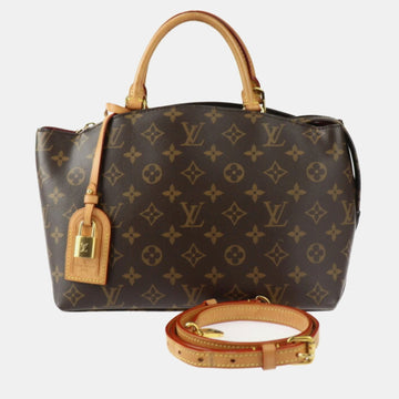 Brown Canvas Monogram Petit Palais Shoulder Bag