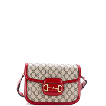 Horsebit 1955 Shoulder Bag VS Coated Canvas Small