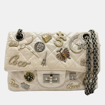 Quilted Aged Calfskin 225 Lucky Charms Reissue 2.55 Flap Bag