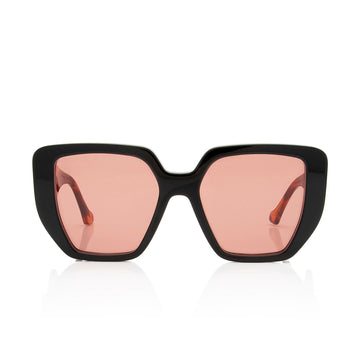 Gucci VS Oversized Rectangular Sunglasses