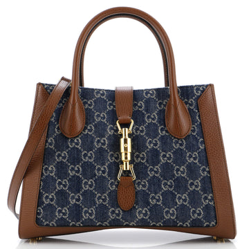 Jackie 1961 Tote VS Denim and Leather Medium