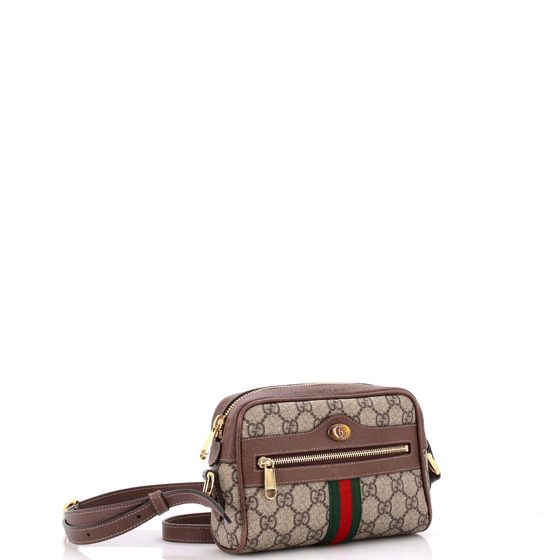 Ophidia Shoulder Bag VS Coated Canvas Mini