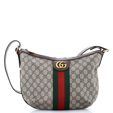 Ophidia Half Moon Hobo VS Coated Canvas Small