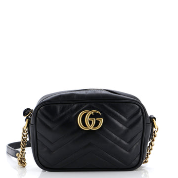 VS Marmont Shoulder Bag Matelasse Leather Mini