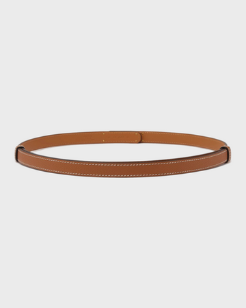 Hermès Kelly Belt 18  Brown