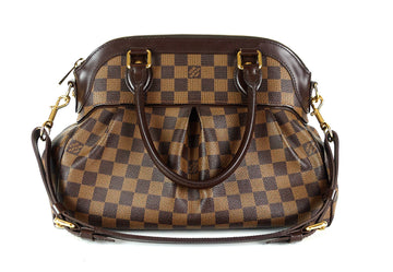 Louis Vuitto Trevi PM Damier Ebene Canvas Bag