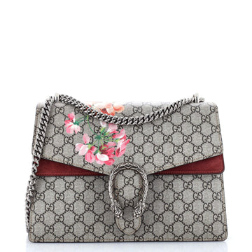 Dionysus Bag Blooms Print VS Coated Canvas Medium