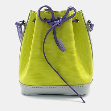 Yellow Epi Leather Nano Noe Bucket Bag