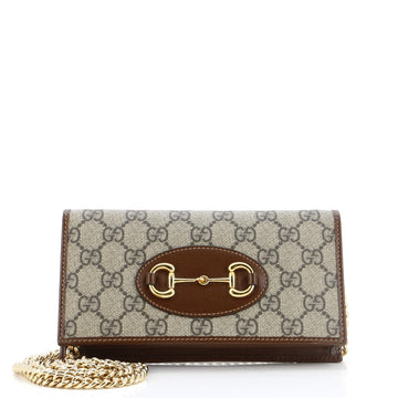 Horsebit 1955 Chain Wallet VS Coated Canvas