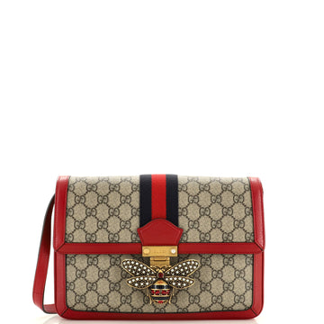 GUCCI Queen Margaret Shoulder Bag GG Coated Canvas Medium