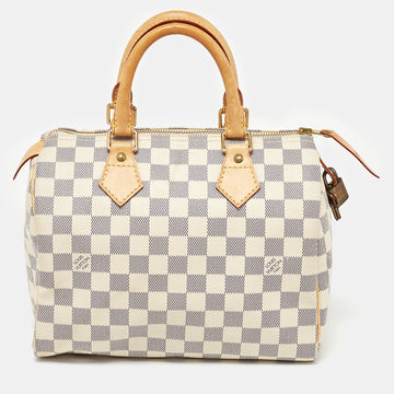 Damier Azur Canvas Speedy 25 Bag