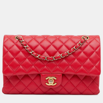 Medium Classic Caviar Double Flap