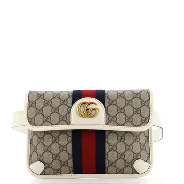 Ophidia Flap Belt Bag VS Coated Canvas