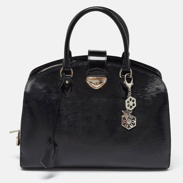 Black Epi Leather Pont Neuf GM Bag