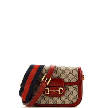 Horsebit 1955 Shoulder Bag VS Coated Canvas Mini