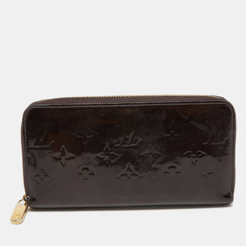 Amarante Monogram Vernis Zippy Wallet