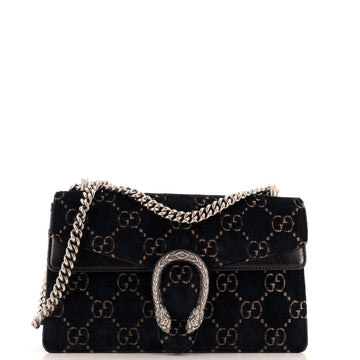 GUCCI Dionysus Bag GG Velvet Small
