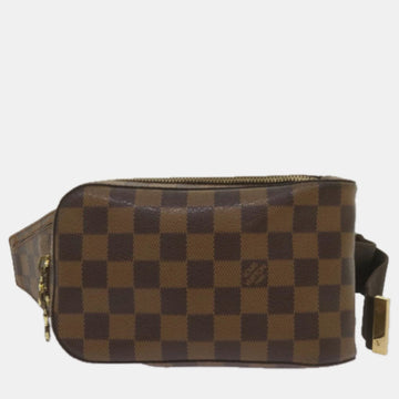 Brown Canvas Geronimos shoulder bag