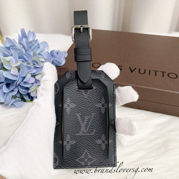 LV LuCSage Tag in Monogram Eclipse Canvas