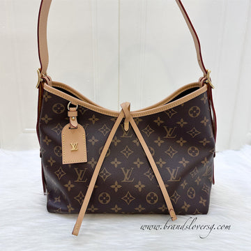 LV Carryall PM in Monogram Canvas and GHW