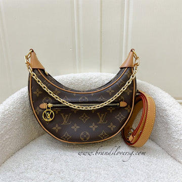 LV Loop Bag in Monogram Canvas and GHW