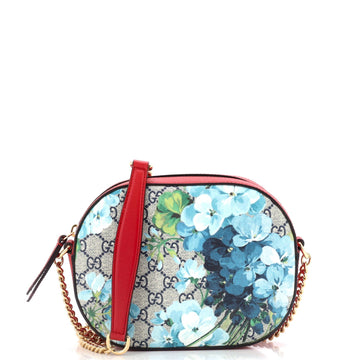 Chain Crossbody Bag Blooms Print VS Coated Canvas Mini