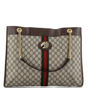 Rajah Chain Tote VS Coated Canvas Large