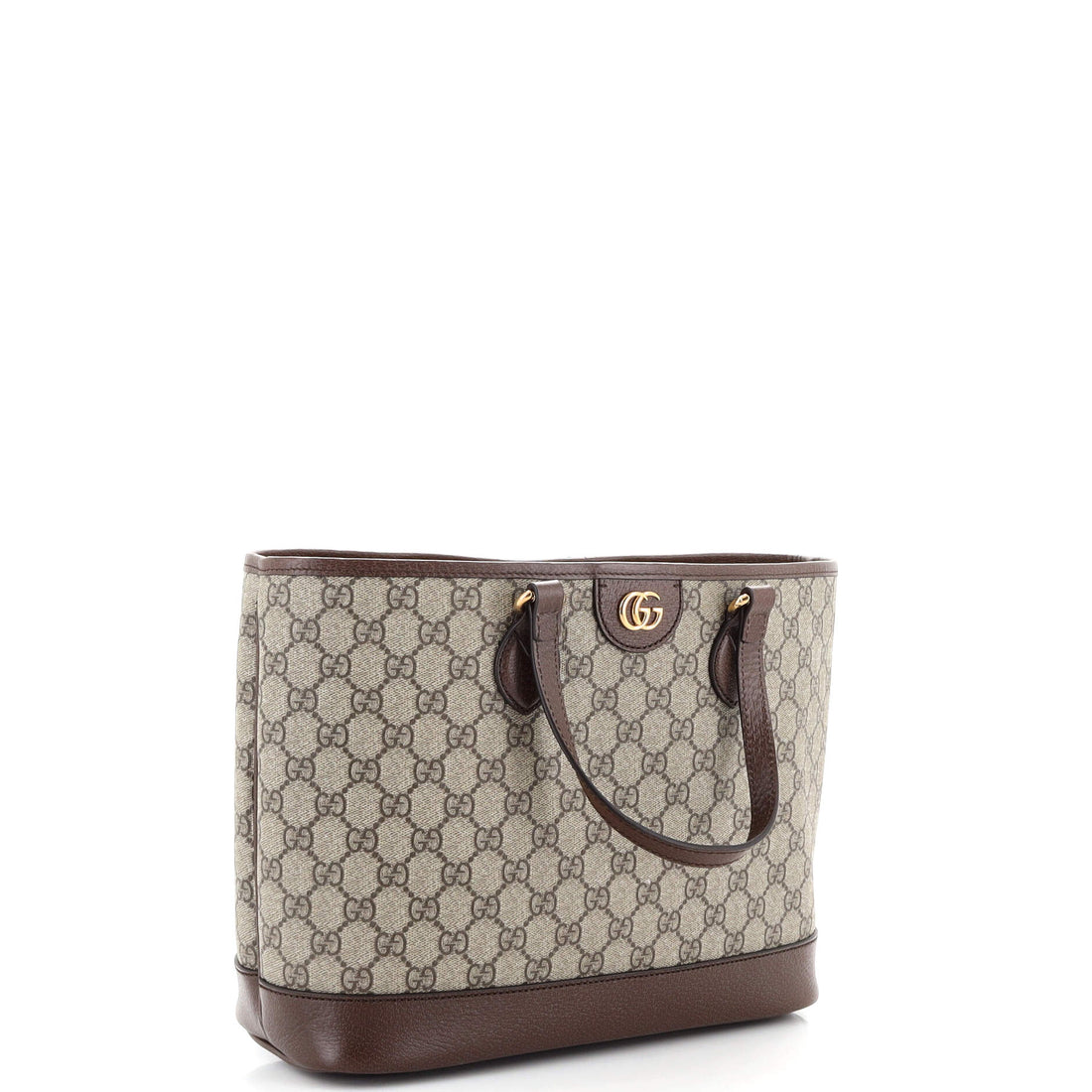 Ophidia Top Handle Shopping Tote VS Coated Canvas and Leather Mini