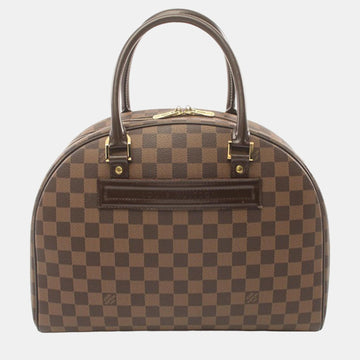 Brown Damier Ebene Canvas Nolita Shoulder Bag