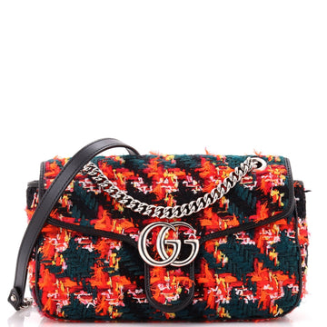 VS Marmont Flap Bag Tweed Small