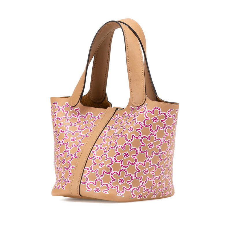 Hermes Picotin Lock Micro Lucky Daisy Swift Handbag Limited