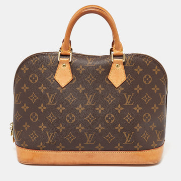 Monogram Canvas Alma PM Bag
