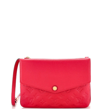Twice Handbag Monogram Empreinte Leather
