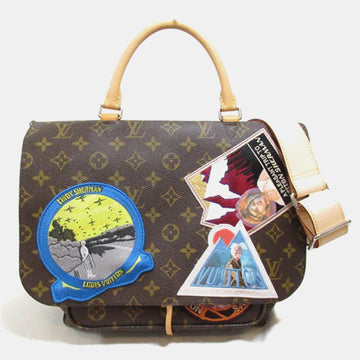 Brown Patch Embellished Monogram Canvas Cindy Sherman Camera Messenger Bag