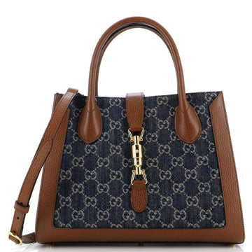 Jackie 1961 Tote VS Denim and Leather Medium