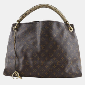 Monogram Canvas Artsy MM Shoulder Bag