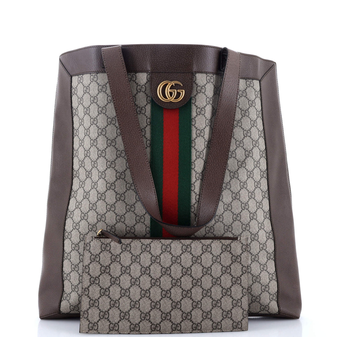 Ophidia Soft Open Tote VS Coated Canvas Large
